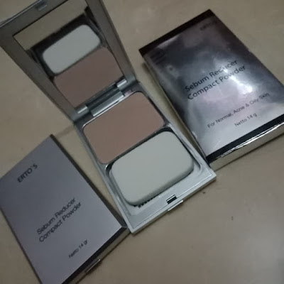 Jual ALL IN1 Ertos Sebum Reducer Compact Powder Original