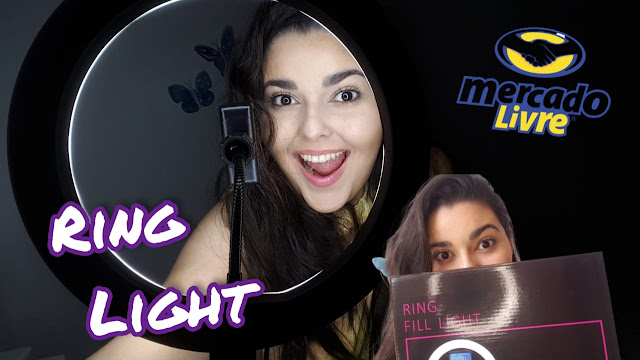 RING LIGHT | Minha primeira compra no MERCADO LIVRE! (unboxing + review)