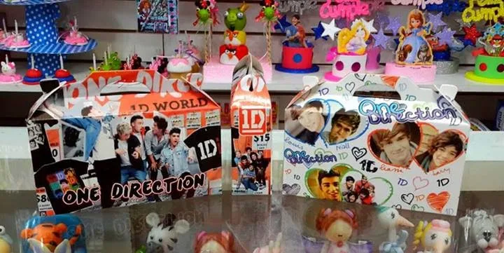 cajitas souvenirs one direction