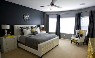 Dormitorio color gris