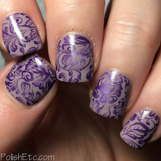 Delicate print nails for the #31DC2018Weekly by McPolish