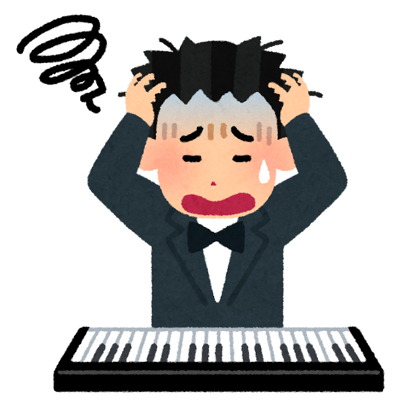 不調な音楽家のイラスト 男性 かわいいフリー素材集 いらすとや 不調な音楽家のイラスト 男性 かわいいフリー素材集 いらすとや