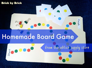 DIY Board Game (Brick by Brick)