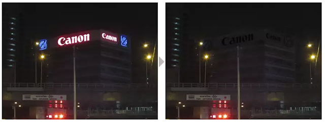 The lights go out at Canon Marketing (Thailand) Co., Ltd.