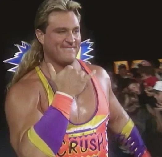 WWF / WWE King of the Ring 1993: Crush challenged Intercontinental Champion - Shawn Michaels