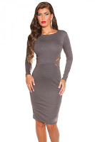 Rochie Decupee Grey 