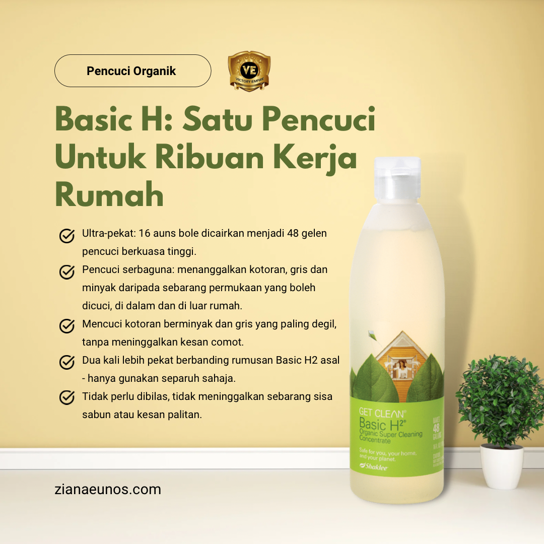 Kegunaan basic H Shaklee