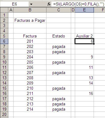 lista desplegable Excel