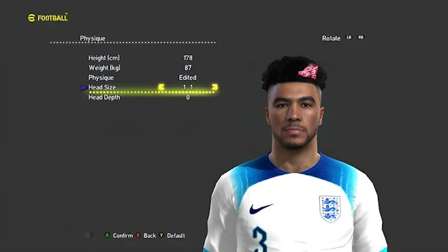 Reece James Face 2022 For PES 2013