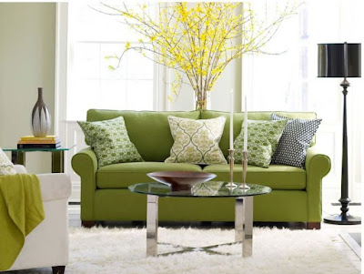 green living room