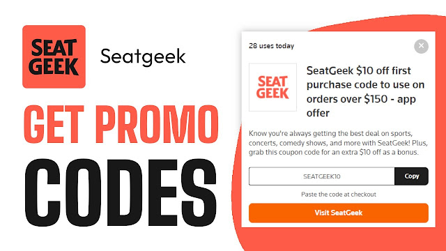 SEATGEEK PROMO CODE MAY 2024