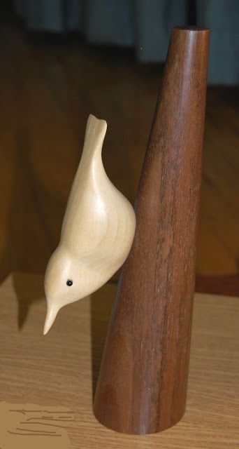 Wood Bird Carving