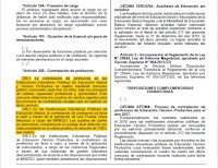 CONTRATO DOCENTE 2017, RATIFICARAN A PROFESORES DE ETP Y EN EBR SERA CON EL ORDEN DE MERITO 2016