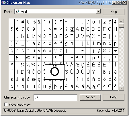 Ascii-Codes