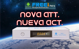 Atualizacao do receptor Freei Petra Cabo V-1.0.0.38 05/10/2015