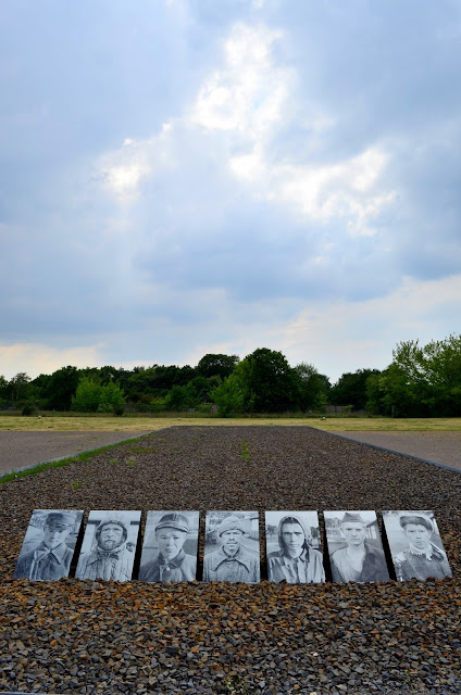 Campo de concentración Sachsenhausen. Oranienburg. Berlín. homenaje a los rusos ejecutados en el campo