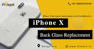 iPhone X back glass replacement