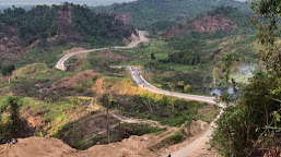 Jalan Lintasan Menuju Makam Pahlawan Kemerdekaan Cut Meutia Ramai Dikunjungi Wisata Lokal