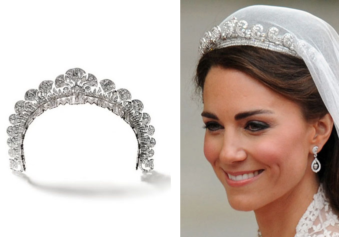 kate middleton tiara for wedding. Kate Middleton#39;s Tiara