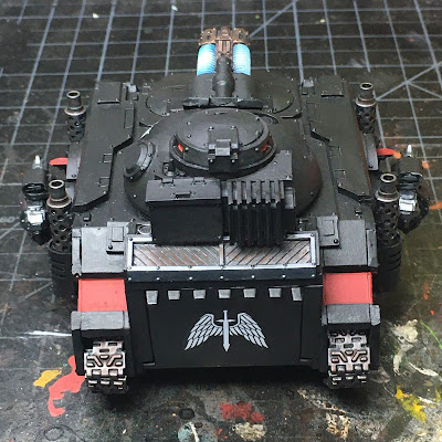 Horus Heresy Dark Angels Legion Predator WIP