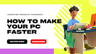 How to make your pc faster