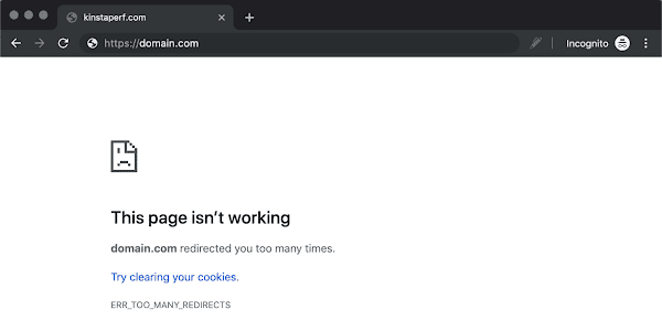 Cara Atasi ERR_TOO_MANY_REDIRECTS di Google Chrome