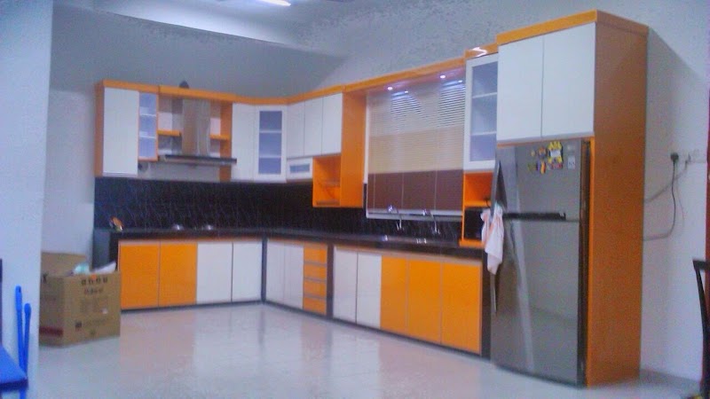 Top Terbaru 22+ Kabinet Dapur Oren