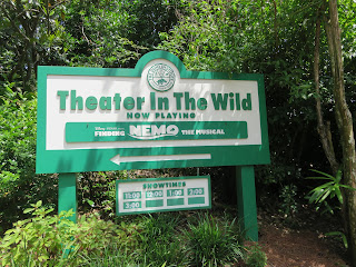 Theater In The Wild Sign Finding Nemo The Musical Disney's Animal Kingdom