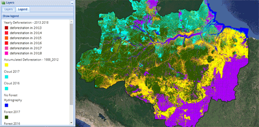 Maps Mania The Destruction Of The Amazon Rainforest