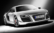 audi r8 in white wallpaper (audi gt wide)