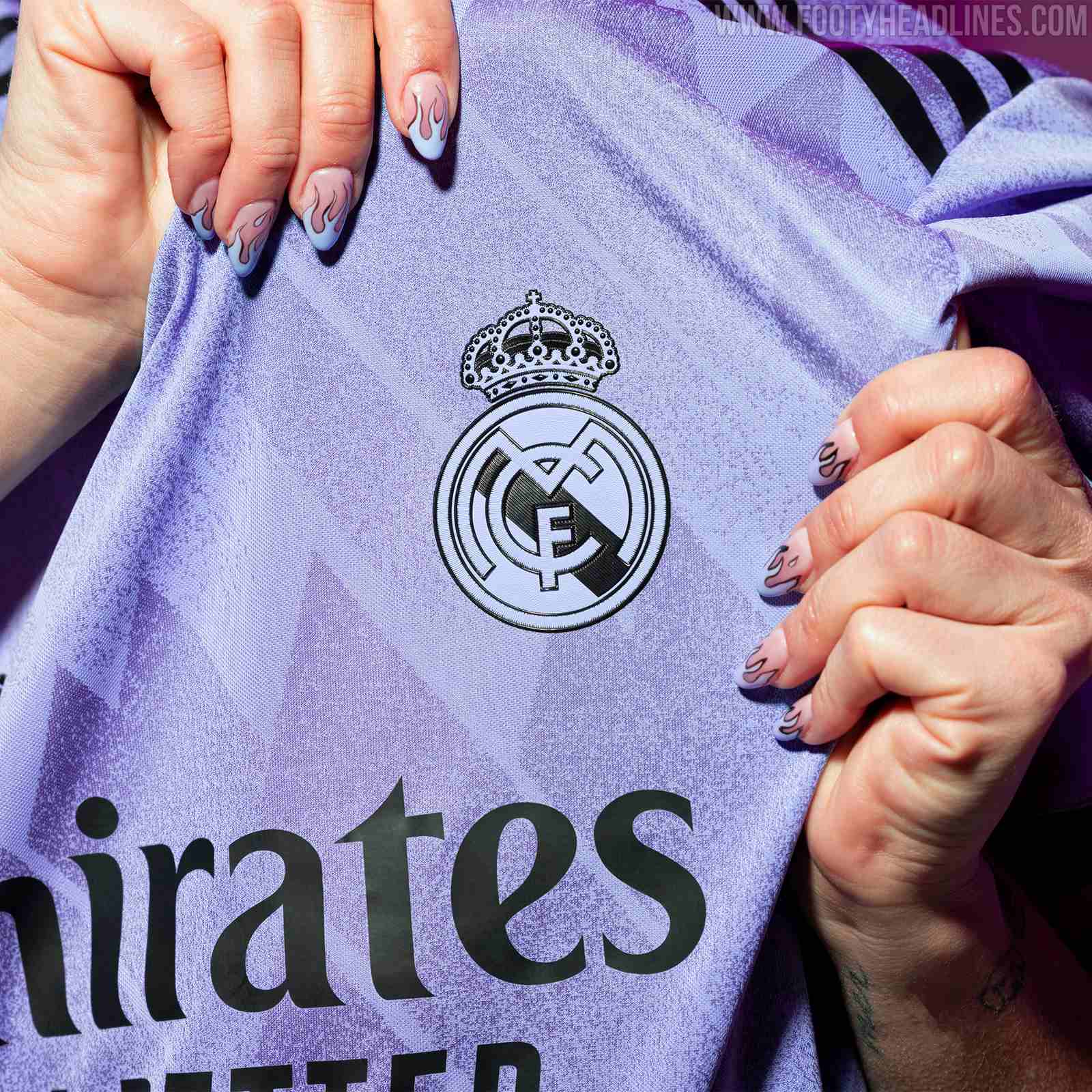 kleuring ik ben ziek omverwerping Real Madrid 22-23 Away Kit Released - Footy Headlines