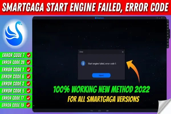 smartgaga error code fix