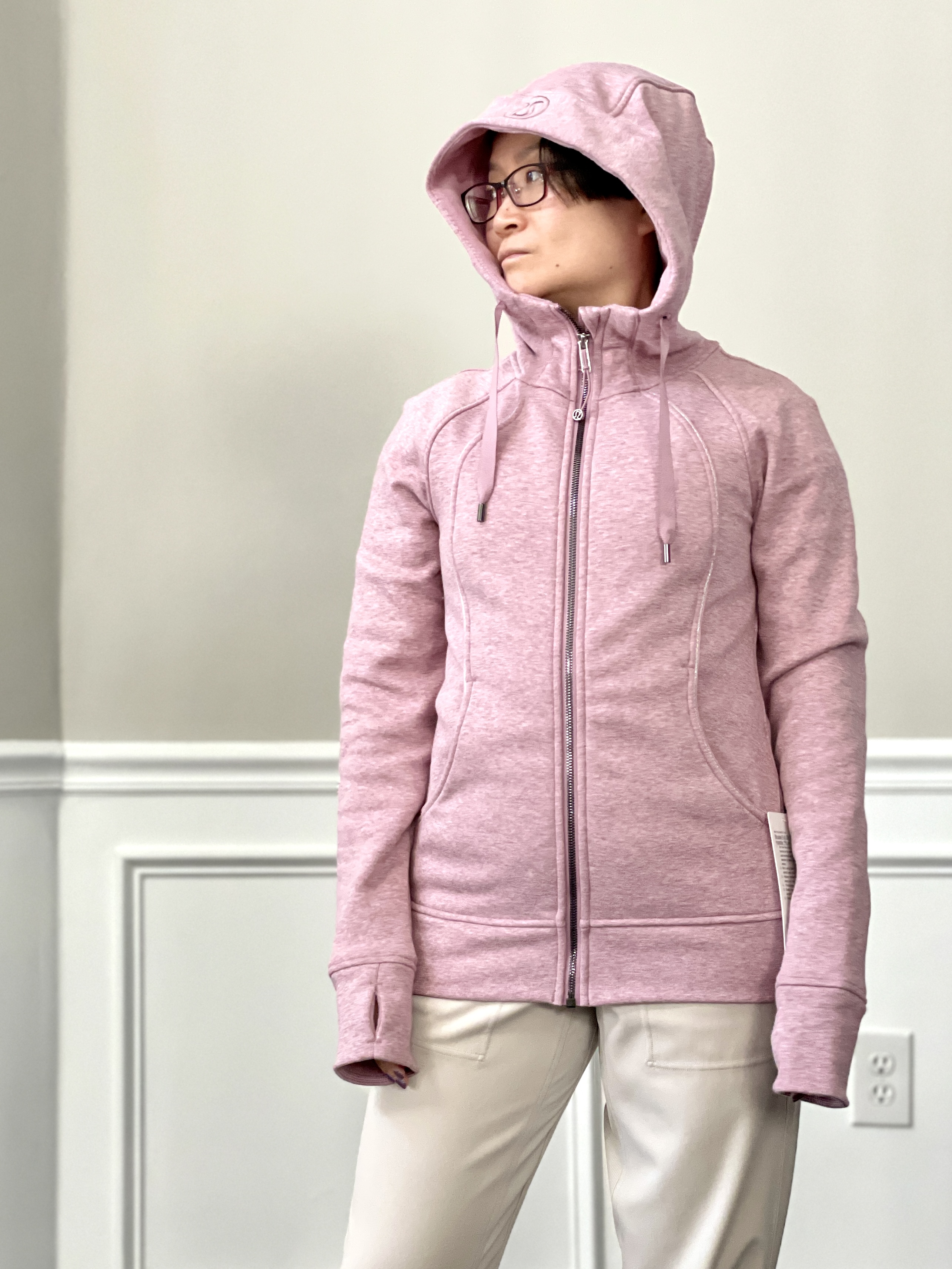  Lululemon Scuba Hoodie (Blissful Pink, 2) : Clothing, Shoes &  Jewelry