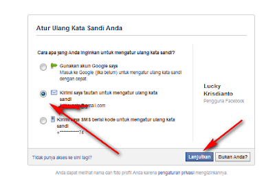 cara mudah mengembalikan password facebook karena lupa