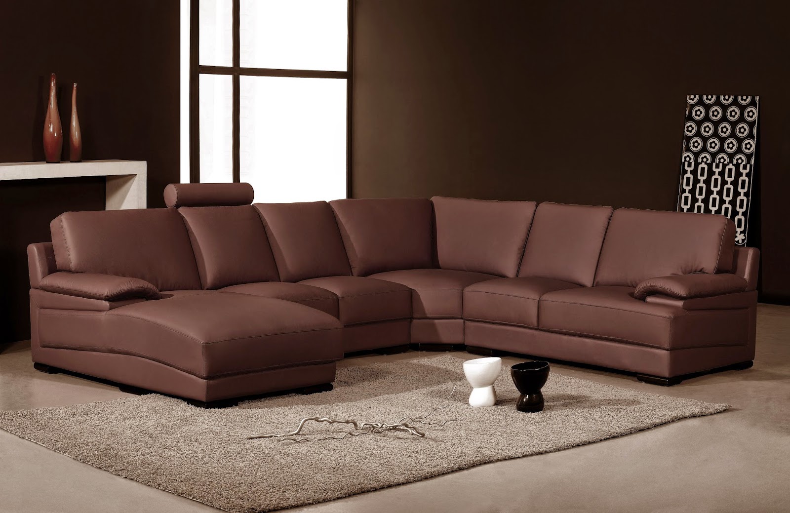 2 Living Room Decor Ideas Brown Leather Sofa Home Design Hd