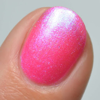 pink neon nail polish