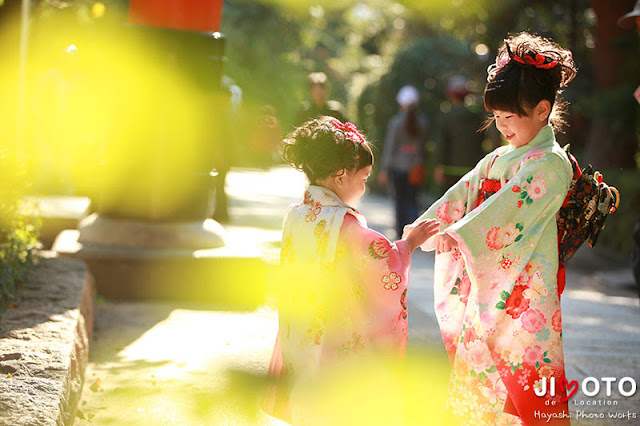 宇治上神社での七五三出張撮影