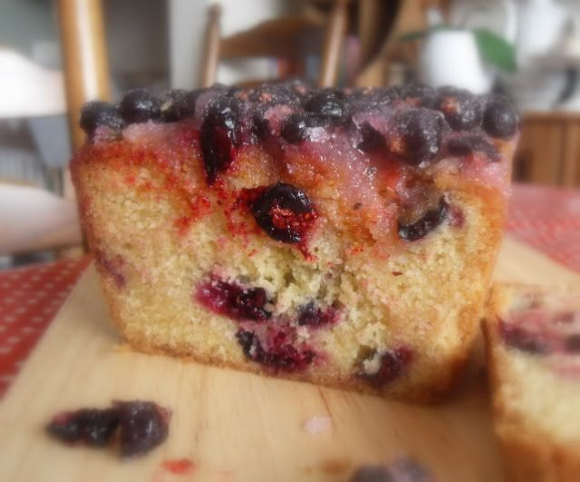 Black Currant Drizzle Cake