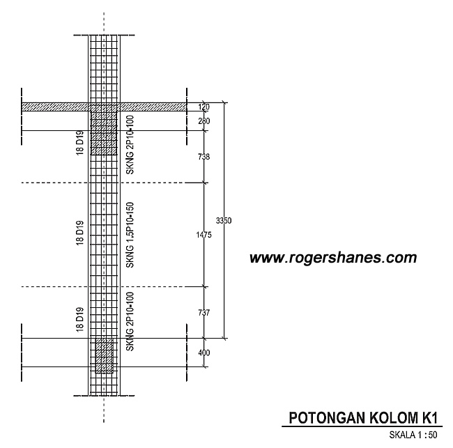 PRIVAT AutoCAD Profesional: Gambar Rencana Penulangan 