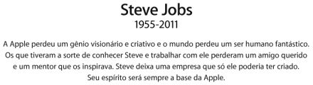 Steve Jobs 1955-2011