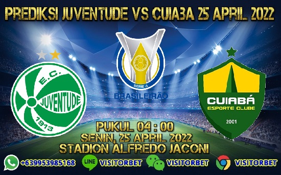 Prediksi Bola Juventude Vs Cuiaba 25 April 2022