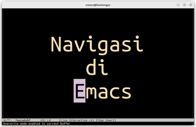 belajar navigasi di emacs bagian 2