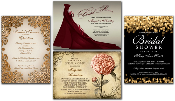  Elegant Bridal Shower Invitations