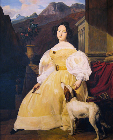 Евеліна Ганська, художник Фердинанд Георг Вальдмюллер (1835)