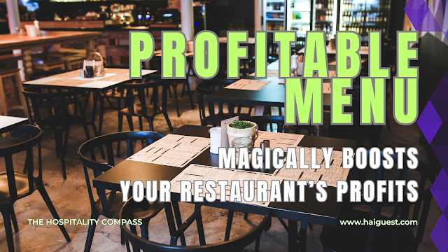 profitable menu design strategies, the hospitality compass