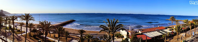 Vistas al mar desde la Habitación del Hotel Calípolis Sitges