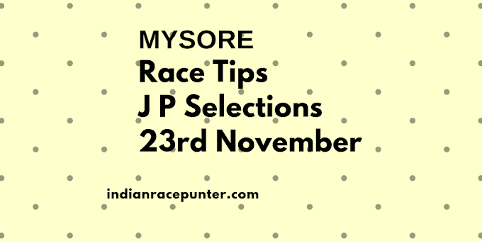 India Race Tips 23rd November, 2017