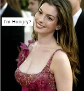 Anne Hathaway in frock