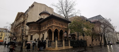 Iglesia-Monasterio de Stavropoleos, Bucarest. Iglesia-Monasterio de Stavropoleos, Bucarest.