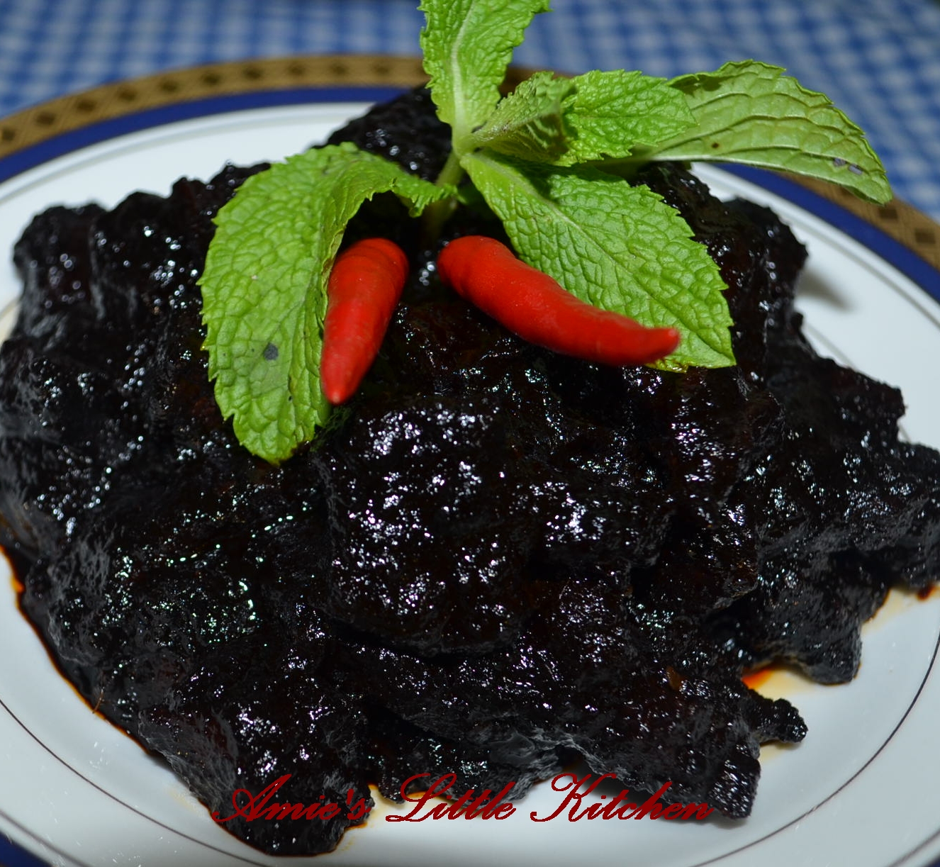 Resepi Daging Masak Kicap Palembang - Surat Rasmi G